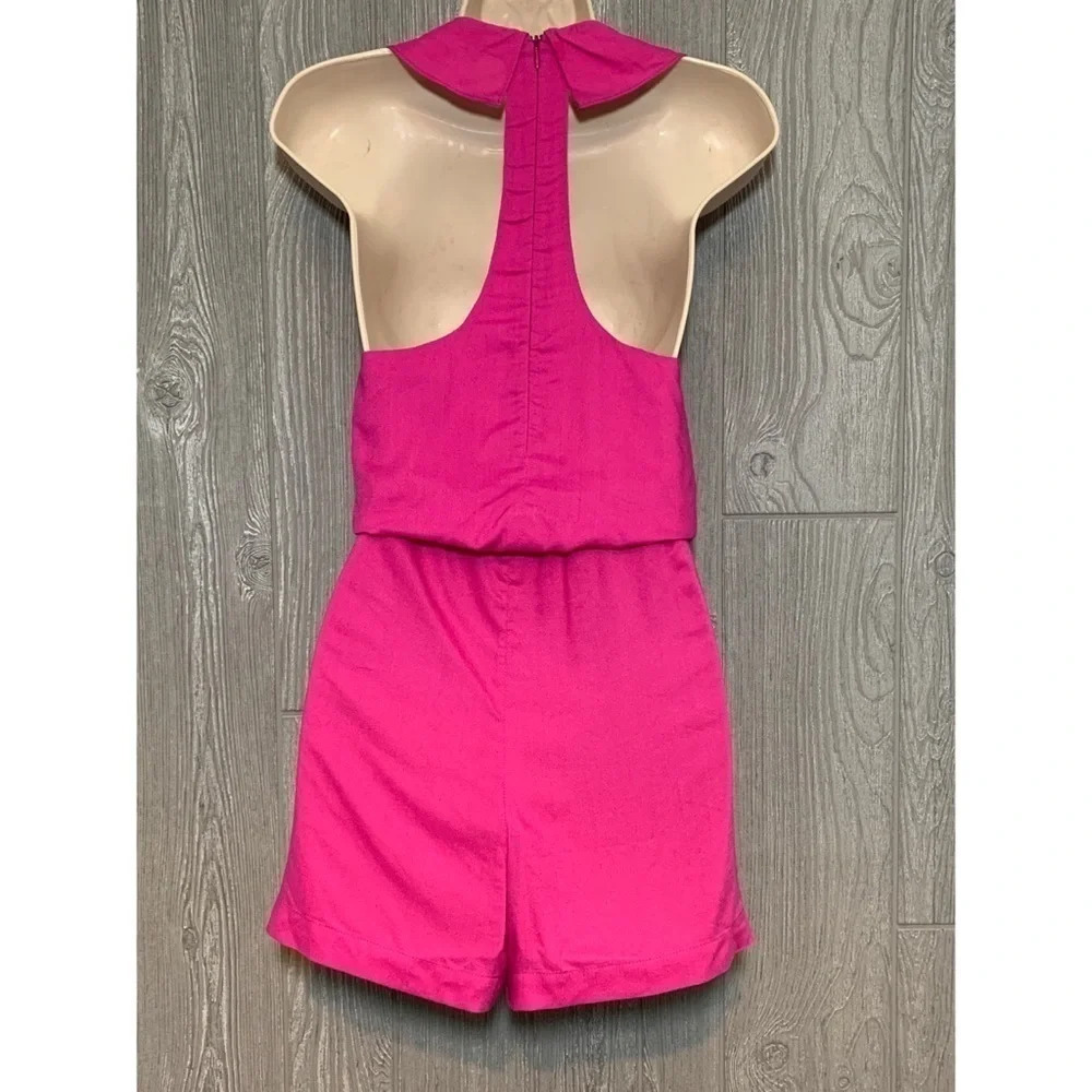 Rory Beca Hot Pink Romper XS - Picture 3 of 4